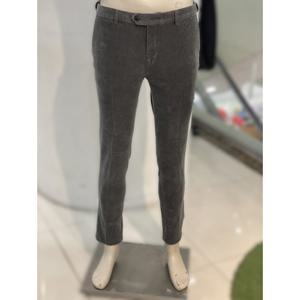 [바쏘옴므]Y4PS-09A 카키그린 코듀로이 히든밴딩 면스판 슬랙스