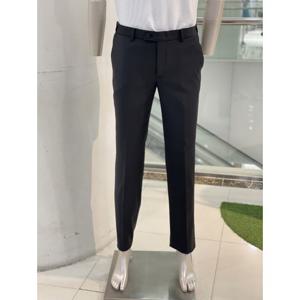 [바쏘옴므]WSZ3PTPV02 블랙 남성 울스판 정장바지 슬림/레귤러핏