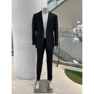 [바쏘옴므]WSZ3JTJW02 블랙 남성 울스판 기본정장 슬림/레귤러핏