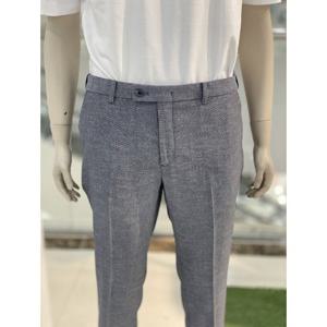[바쏘옴므]WSZ2PK76 블루그레이 여름 정장 울 혼방 슬랙스 팬츠_