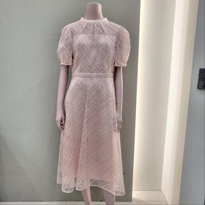 [꼼빠니아]시스루 슬림 리본 원피스 CAFU5-WOP500_IC