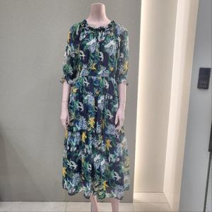 [꼼빠니아]쉬폰 칠부소매 오픈숄더 원피스CAFU6-WOP330_IC