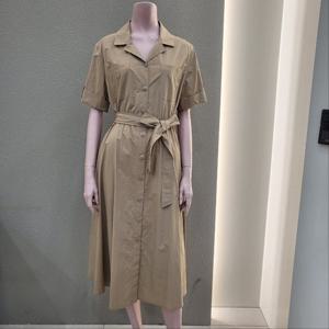 [꼼빠니아]세미캐주얼 카라넥 벨티드원피스 CAFU6-WOP350_IC