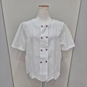 [나인스텝]더블단추펀칭블라우스 N25NS5235_YS