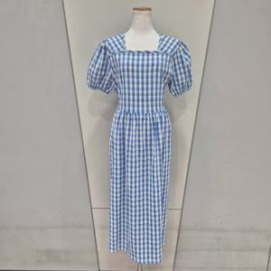 [나인스텝]체크네모넥원피스 N25NO5216_YS