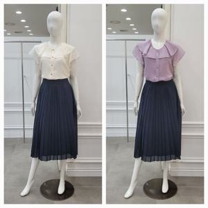 [미니멈]쉬폰 플리츠 스커트 (MYBAWS5310MT)_IC