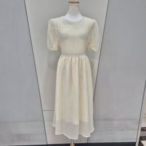 [나인스텝]퍼프모꼬원피스  N25NO5219_YS