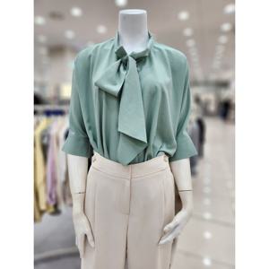 [더아이잗]여름용 라그란 타이 블라우스 IN5BL166920_DJ