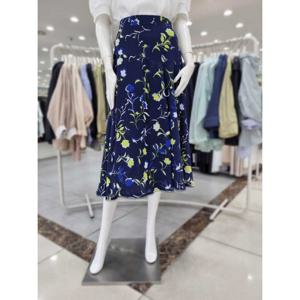 [더아이잗]여름용  쉬폰 비대칭 플레어 스커트 IN5SK144470_DJ