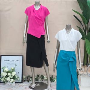 [미니멈]MD 노카라 셔링 블라우스  MD MMYBAWB4120_CJ