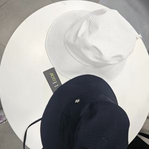 [엘르골프]남성  봄 여름 로고 장식 펀칭 포인트 모자6K37452_DJ