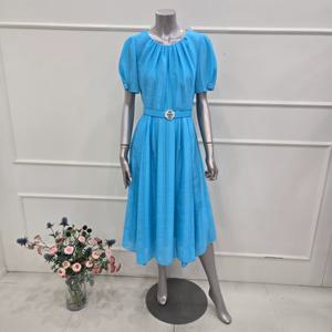 [미니멈]MXBAWO4230BL스트라이프 쉬폰 원피스_JK