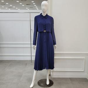 [미니멈]시스루 레이어드 플리츠원피스 (MYBAWO4310DB)_IC