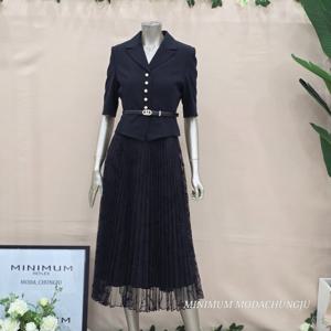 [미니멈]MD 투피스 스타일 페플럼 샤 원피스 MD MMYBAWO4010_CJ