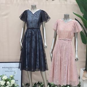 [미니멈]MD 플라워 레이스 플레어원피스 MD MMYBAWO4220_CJ