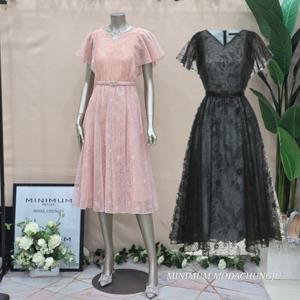 [미니멈]MD 플라워 레이스 플레어 원피스 MD MYBAWO4220 Z_CJ