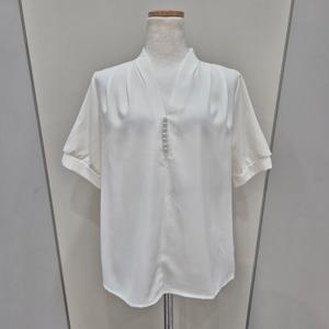 [나인스텝]진주브이블라우스 N25NS5206_YS