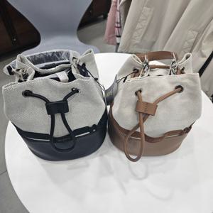 [엘르골프]여성  배색 밴딩 포인트 버킷백6K27502K_DJ