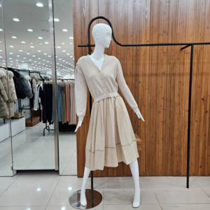 [지컷]지컷 니트 패치 플레어 롱 원피스 722413760003_DJ