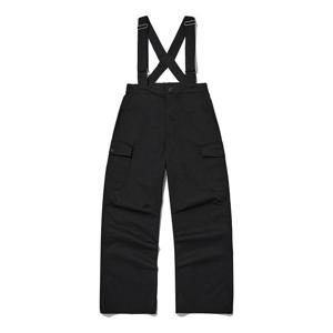 [인터크루]우먼스 서스펜더 세미와이드 팬츠 블랙 ITX3PL52ABK_C