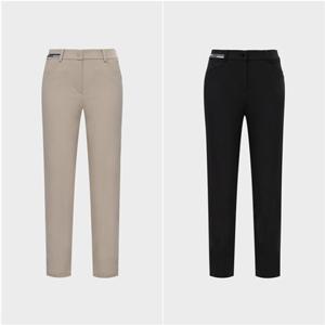 [와이드앵글]  WWU25332  여성 TO 베이직 슬림핏 팬츠 L