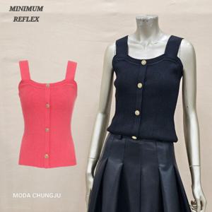 [미니멈]MD 민소매 골지 니트  MD MYAAKU2140 M_CJ