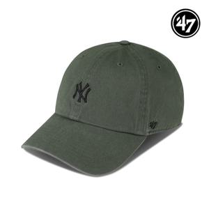 47브랜드 뉴욕 양키스 NY 스몰 로고 MLB 엠엘비 볼캡 야구 모자 모스 B-BSRNR17GWS-MS