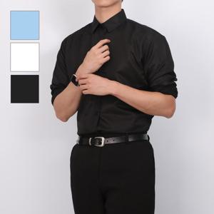 [모로엠]일자핏 정장 와이셔츠 긴팔 카라 옥스포드 DMG-SHA-Q430