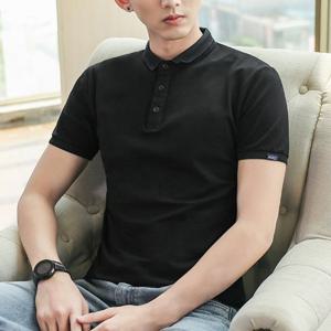 [모로엠]심플 베이직 디자인 남성브이넥반팔티 DMS-TSH-Q4370729