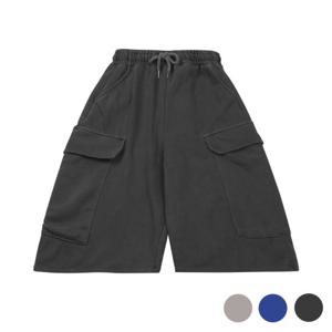 [모로엠]피그먼트 카고 밴딩 반바지 MZ-PTH-Q016