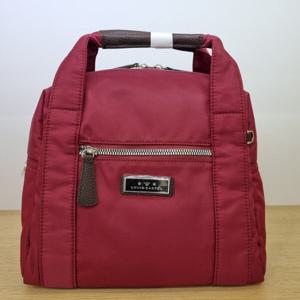 [루이까스텔]여성 나일론 에폭 라벨 지퍼포켓 토트백 3LTHB504KN