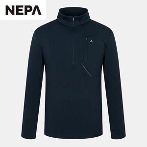 [네파]남성 마운틴 챔프 집업 티셔츠_7J55402A_BP