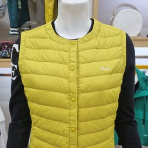 [루이까스텔]여성 경량 구스다운 라운드넥 조끼7LDJP908Y_OD