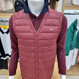 [루이까스텔]남성 경령 구스다운 조끼MRJP922R_OD