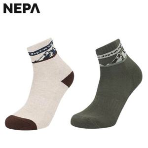 [네파]남여공용 캠퍼 아웃도어 중목 등산양말 - 7KC8313_HDD