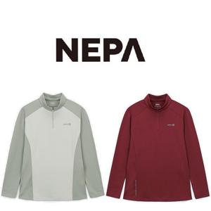 [네파]여성 블럭 파워스트레치 집업티셔츠_7K65403_BP