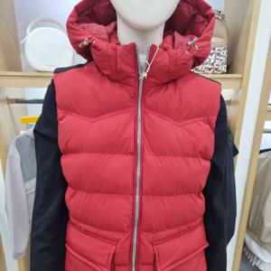 [루이까스텔]여성 패딩 후드롱 점퍼조끼7LDJP909R_OD