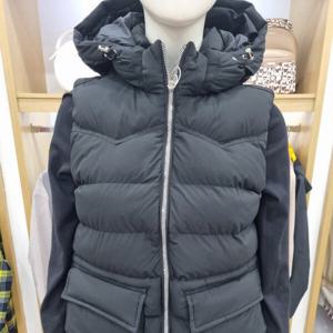 [루이까스텔]여성 패딩 후드롱 점퍼조끼7LDJP909B_OD