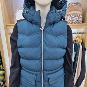 [루이까스텔]여성 패딩 후드롱 점퍼조끼7LDJP909X_OD