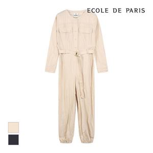 [에꼴드파리][에꼴드파리] 밑단 스트링 점프수트_RB24WOA001Z (P