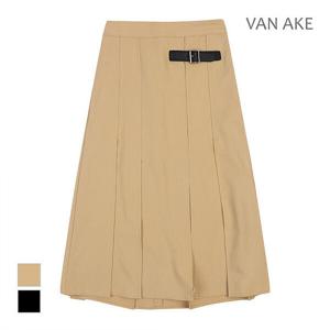 [반에이크][반에이크] 버클플리츠 미디스커트_VB34SKUD02Z (P003