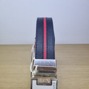 [루이까스텔]남성 배색 가죽밸트7GDBT932N_OD