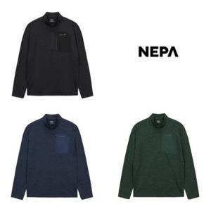 [네파]남성 까르비코 멜란지 집업티 7K55404_US