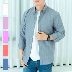 [모로엠]남성 파스텔 버튼다운 옥스포드셔츠 ON-SHA-QWC0DA20