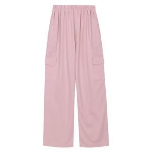 [모로엠]남성 캐주얼 카고 롱버전 와이드팬츠 5C-PTA-Q017-핑크