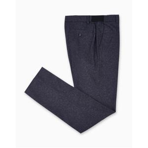 [트레몰로][TREMOLO] 폴리 레이온 저지 잔조직감 일자바지._TRND