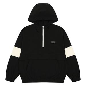 [소이]여아 배색 아노락 후드 점퍼 23F5701_BK