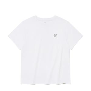 와키윌리 2PACK 우먼스 릴리 반팔 티셔츠 B1 WA2502STE2 WH TC