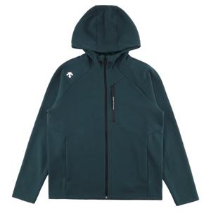 데상트 ATHLETIC 트레이닝 후드 집업 SP313UFT72DGRN