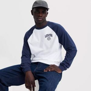 [리바이스]남성 슬리브 그래픽 래글런 티셔츠(A7643-0001)_KJ